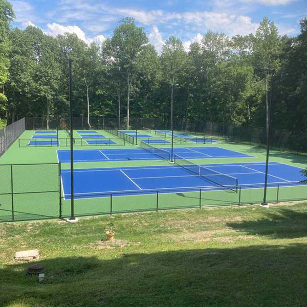 fence nova grass green nova stadium blue